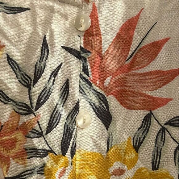 Divided Women's Size 14 Floral Spaghetti Strap Short Dress Multicolor - Picture 3 of 15